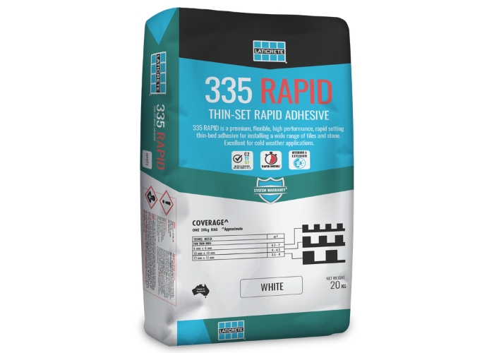 Fast Setting Adhesive for Tiles by Laticrete
