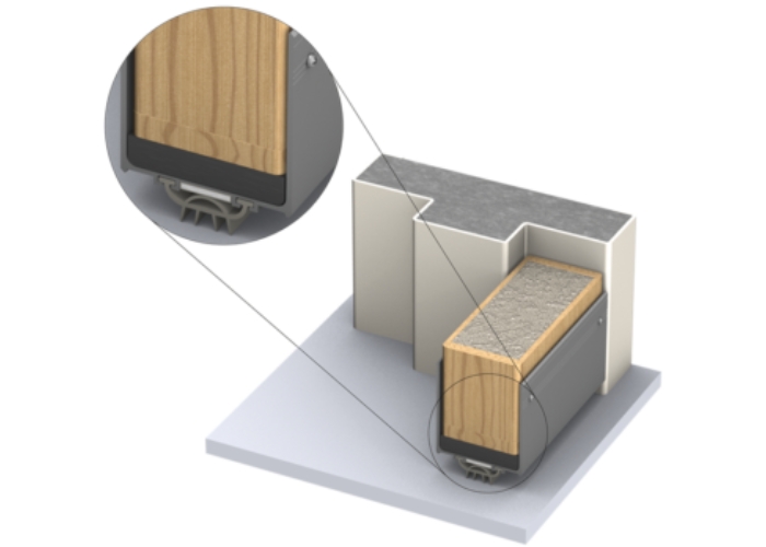 Bottom Seal Upgrade for Fire Doors by Kilargo