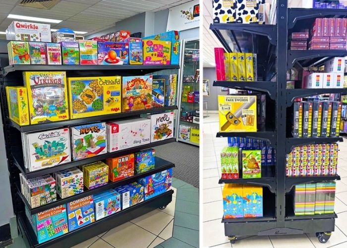 Mobile Shelving for Faster Store Resets by SI Retail