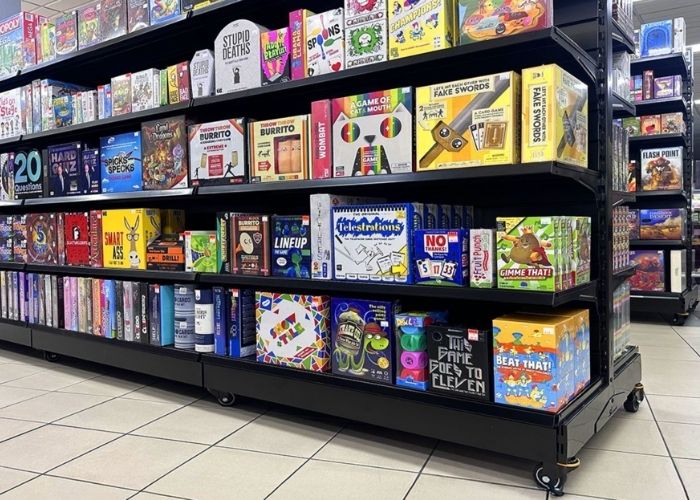 Mobile Shelving for Faster Store Resets by SI Retail