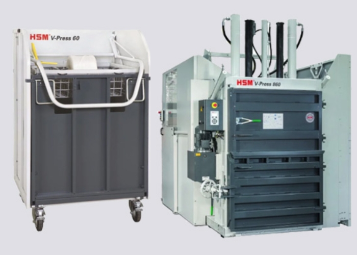 Horizontal and Vertical Baling Presses by Southwell Hoists & Lifts