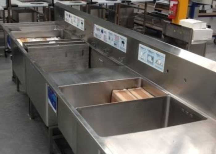 Continuous Motion Washer for Pots by Stoddart