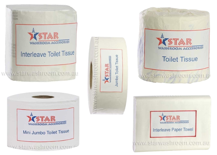 Paper Towel and Tissue Roll Supplier NSW by Star Washroom Accessories