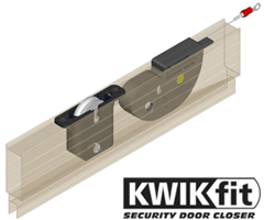 KWIKfit Sliding Security Door Closer