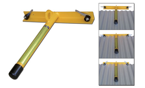Fall protection temporary roof anchor from Capital Safety Group