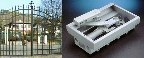 automatic gate mechanism