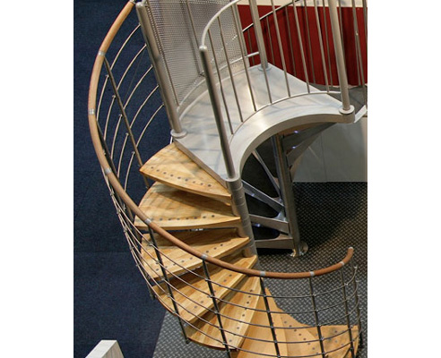 Internal Steel and Timber stairs