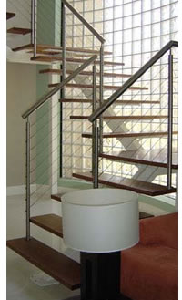 mono string stair case