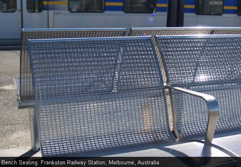 train station seating