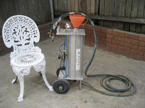 graffiti removal machine