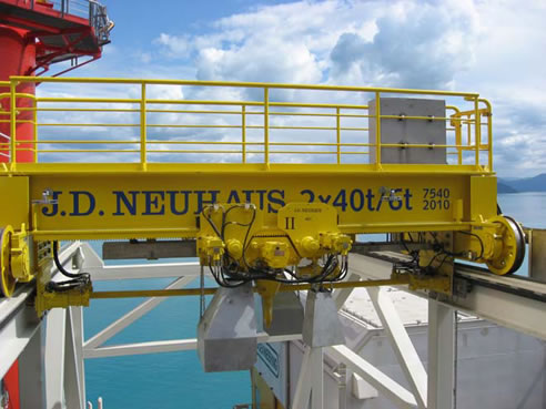 hydraulic crane