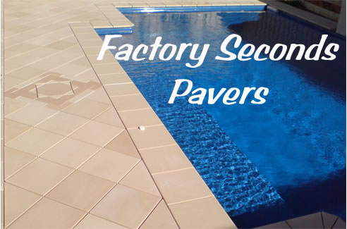 factory seconds pavers