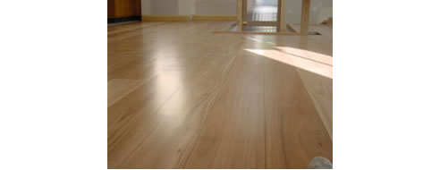 synteko waterbase floor finish on timber floor