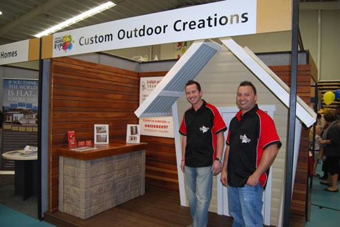 custom outdoor creations trade stand