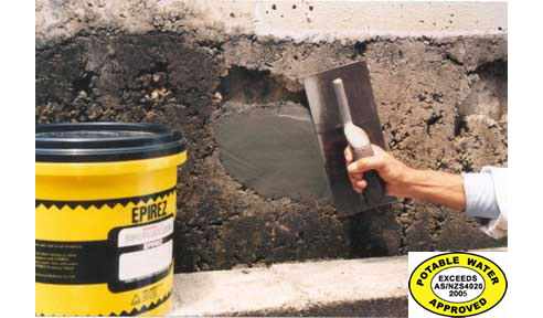 non-sag epoxy mortar