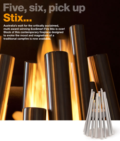 stix bioethanol outdoor fireplace