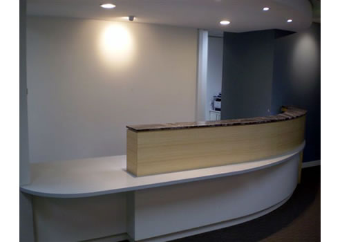 reception desk