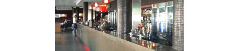 marble coated bar at docks hotel sydney
