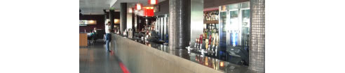 marble coated bar at docks hotel sydney
