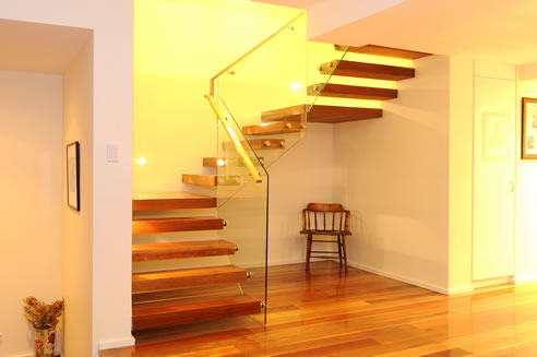 floating staircase