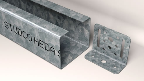heda system components - bracket & jamb section