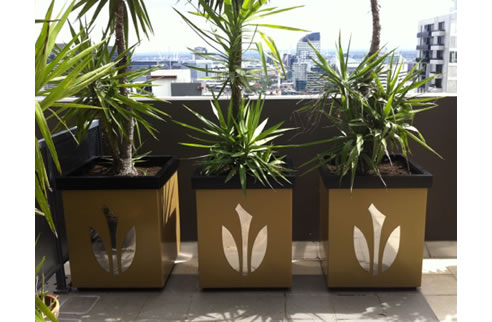decorative planter boxes