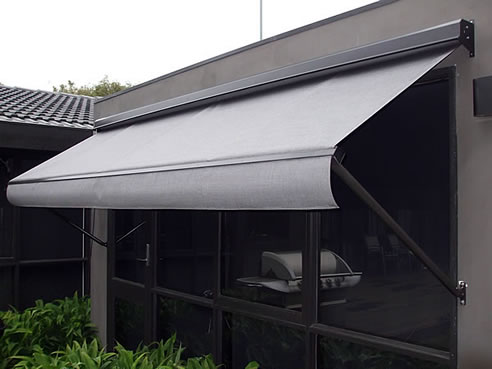 drop down awning