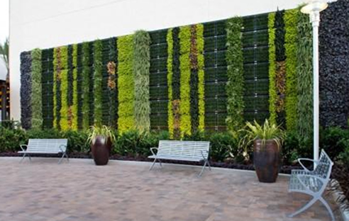 fashion valley mall green wall