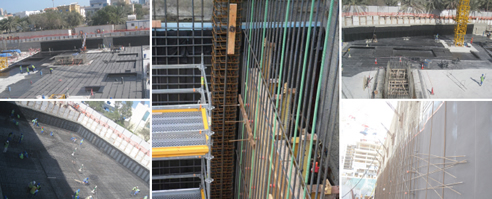 waterproofing membrane application