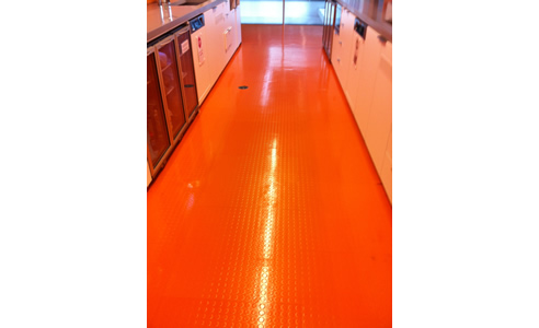 rubber floor kitchen