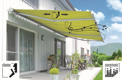 outdoor awning sound system