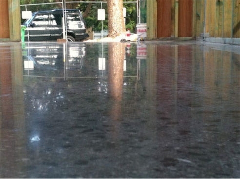 polished concrete floors