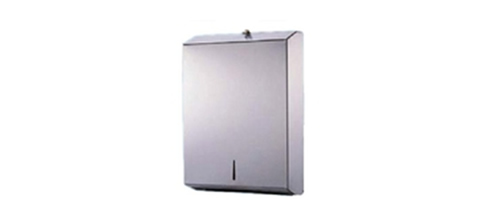 stainless steel paper towel dispenser