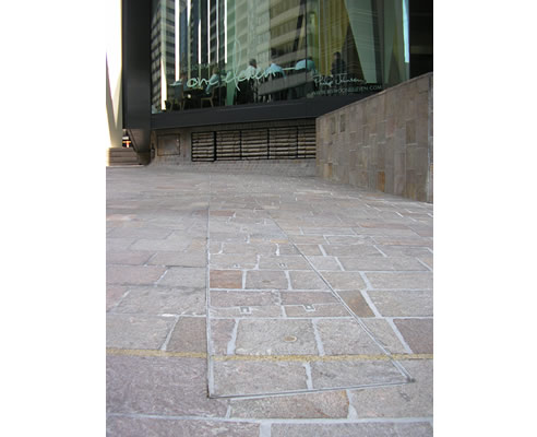 recessed paved access cover