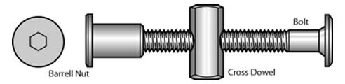 jcb barrel nut