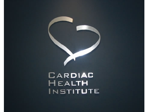 cardiac health institute sign
