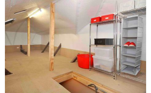 attic storage space