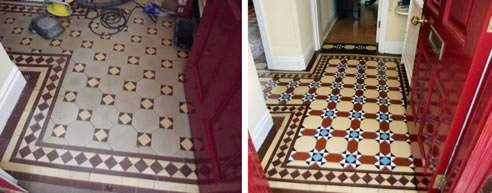 tile restoration before and after