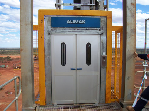 industrial lift at christmas creek mine
