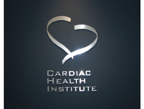 cardiac health institute sign