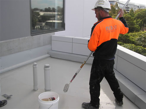 waterproofing concrete deck