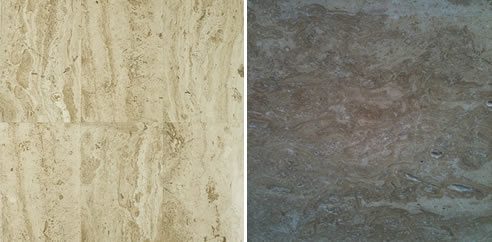 walnut travertine