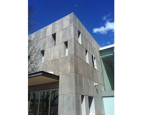 bluestone cladding williamstown library