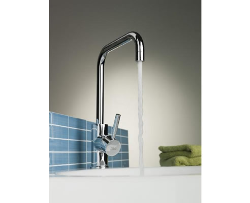 swivel l-neck sink mixer