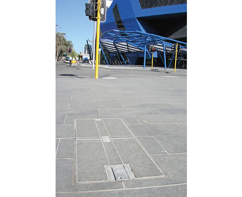 recessed access cover