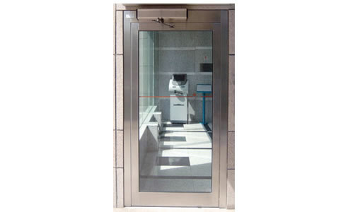 automatic swing door