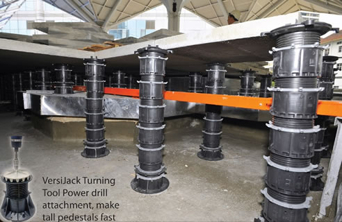 free standing pedestals versijack