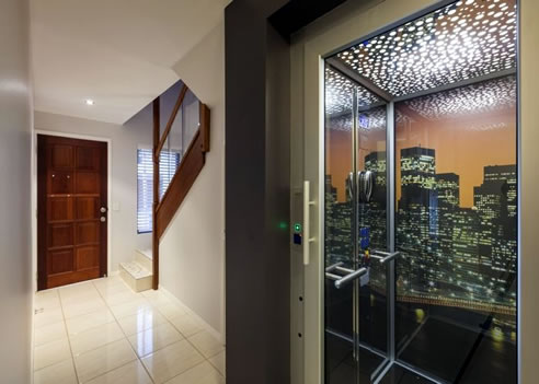 custom designed home elevator