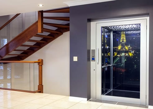 custom elevator interior