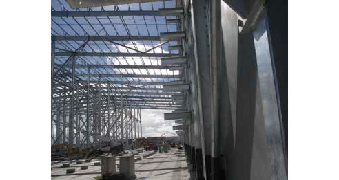hot dipped glavanized steel building frame
